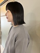 タヴィ(Tavi)&nbsp;ストレートな外ハネボブヘア/くびれボブ/外ハネボブ/ボブカット