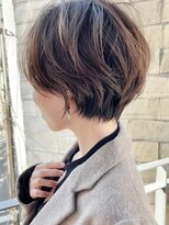 アイドットプラス 札幌大通り(i.+ODORI)&nbsp;前髪あり小顔つや髪顔まわり簡単スタイリング丸みショート