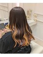 フェリーアヴェダハルミ(FEERIE AVEDA HARUMI) インナーにオレンジカラー♪