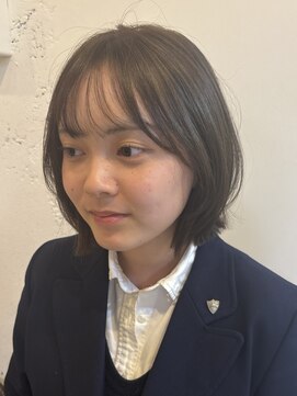 グリーン 渋谷(green) 【RIN】ボブレイヤー　透明感カラー