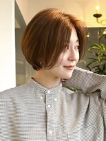 サン 白金台(SUN)&nbsp;前髪長め丸みショートボブ白金台目黒