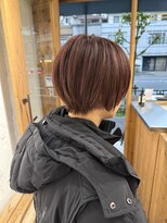 テイ(tei)&nbsp;ショートボブ/ピンクカラー/ピンクベージュ/ショート/ボブ