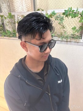 ロマンヤカタ ファース(ROMAN YAKATA fars) 毛流れニュアンスパーマ！　上窪　3/10