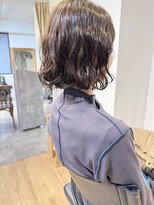 エンタリティリット(entality lit)&nbsp;春のミニボブ×ゆるっとパーマstyle