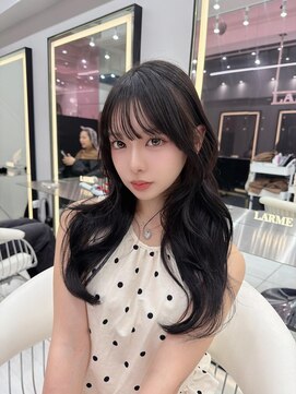 ラルム 新宿(LARME SHINJUKU) 【LARME】セミロングレイヤー/ダークアッシュ