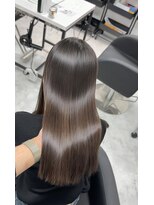 アクション 心斎橋店(ACTION)&nbsp;巻きが綺麗に決まる縮毛矯正ベース　髪質改善トリートメント