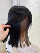 グラマラス GLAMOROUS 【今井成未】隠れるインナーカラー ミルクティーブラウン