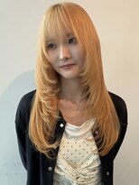 カシェル(cashel) レイヤーとオレンジ /ブリーチ /暖色