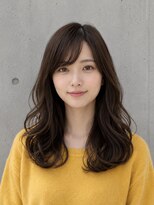 オアハカタ(oa hakata)&nbsp;福岡/博多/デジタルパーマ/コテ巻き風/セミロング