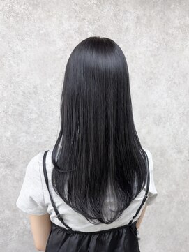 ミニム ヘアー(minim hair) 【minim×まは】ブルーブラック