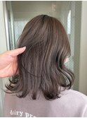 ブリーチカラー　グレージュカラー　くすみベージュ透明感カラー