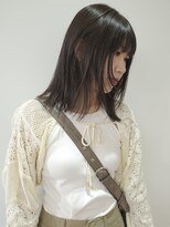 ニコフクオカヘアーメイク(NIKO Fukuoka Hair Make)&nbsp;[NIKO]オリーブグレージュ/オリーブカラー/レイヤーカット