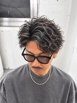 メンズ ラピス(Men's Lapis) 縦落ち波巻き