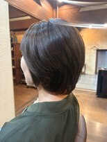 穀雨(Kokuu)&nbsp;【骨格補正】丸み艶ショートボブで小顔魅せ