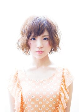 ブラッソヘア(brasso HAIR) ウェーブ×モーブカラー