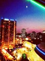 ヘアーサロン サボイア ウィズ ドッグ(SAVOIA with DOG)&nbsp;東京ドームの夜景