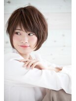 リル 8F 銀座(Rire)&nbsp;Rire-リル銀座-】小顔☆斜めバングショートボブ☆