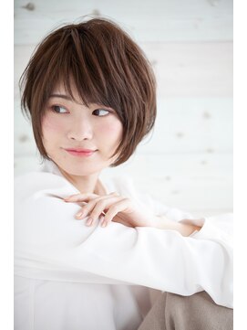 リル 8F 銀座(Rire) Rire-リル銀座-】小顔☆斜めバングショートボブ☆