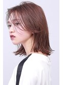 伸ばしかけにオススメ！外ハネ大人ボブ