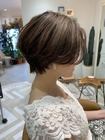 シー バイ ロンド 新宿(Sea by Lond)&nbsp;【佐藤健太郎】ことりベージュシースルー小顔ショートボブ