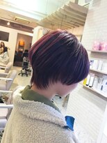 カロン 八柱店(CALON by truth)&nbsp;ウルフマッシュスタイル×ピンクバイオレットカラー