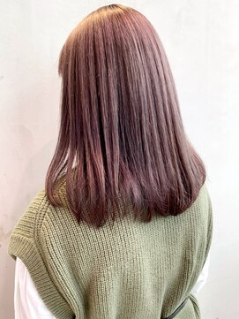 アイティー バイ アルバム 中野店(IT by ALBUM) ラベンダーベージュ_厚めバングローライトスリークボブ_ba281602