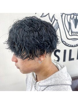 シリー(SILLY) ブルーブラックスパイラル