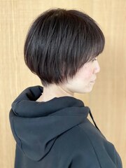 40代50代60代70代　 耳かけショートヘア　-名古屋の美容室actif-