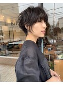 人気暗めカラー×クールショート【middle daikanyama】丸岡奈央