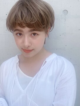 メイクス 表参道(MAKE'S omotesando) 【堀口】ハニーベージュ/マッシュショート/前髪/イメチェン