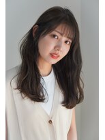 アイエン(aien) 大人かわいい×カーキグレージュ×フェザーバング/梅田/中崎町