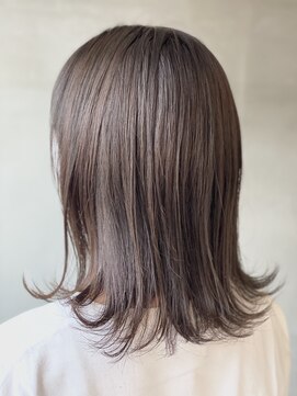 ヘアーサロンウル(hair salon ulu) ulu/オリーブグレージュカラー