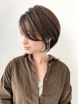 ヘアーアンドスパ フェリーチェ ミチ 野田屋町店(HAIR&SPA felice MICHI) 【felice MICHI島田和也】横顔美人ショートボブ