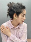 #ドレスヘア#かきあげロン#ヘアセット#ショコラ