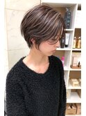 ~ハンサムショート ハイライトカラー~ 【Ria 大阪 梅田】