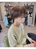 耳下マッシュショート