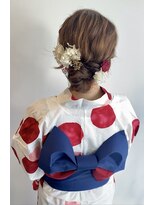 ロックワークオレンジ 西中島店(ROCK WORK ORANGE)&nbsp;浴衣＆ヘアアレンジ