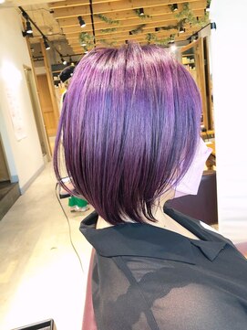 トゥルース 獨協大学前店(Hair&Make TRUTH) パープルカラー