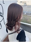 ピンクインナーカラー