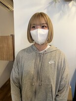ロティー(loty)&nbsp;【hono】ブロンドのミニボブ