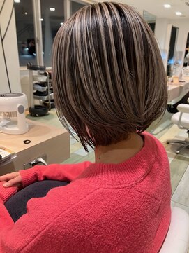 ヘアークラフト アニー 南郷18丁目店(HAIR CRAFT Annie) 陰影ボブ