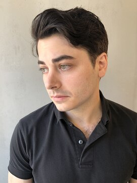 フランクスバーバーリザーブ 人形町店(FRANK’S BARBER RESERVE) ナチュラルオールバック　ｙ