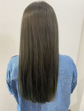 ファーチ(Fir-chi) ツヤ髪ロング☆オリーブカラー
