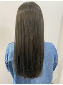 ツヤ髪ロング☆オリーブカラー
