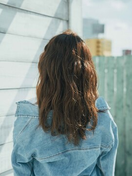エクファ ヘア リゾート 大津 瀬田店(ex-fa hair resort) 【瀬田◆エクファヘアリゾート】ミディアム×ウェーブ