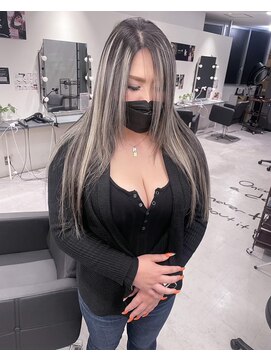 キング 梅田(K!ng) 【梅田】ハイライトカラー髪質改善カラー髪質改善トリートメント