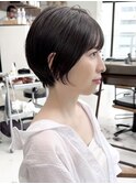 丸みショート【福岡/ショート・ボブ×パーマ】