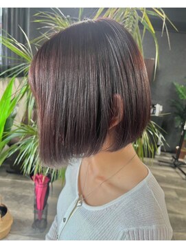 アローズ 荒尾店(arose) マチルダボブ×ピンクベージュブラウン