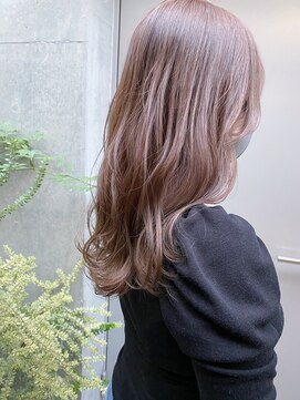 イルウィ(irwi) 【ブリーチなし】ハイトーンカラー 透明感マロンベージュカラー