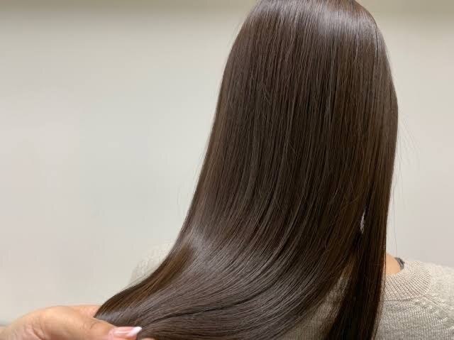 【プレミアムコース】時短☆大人気☆カット+カラー＋トリートメント　￥14000